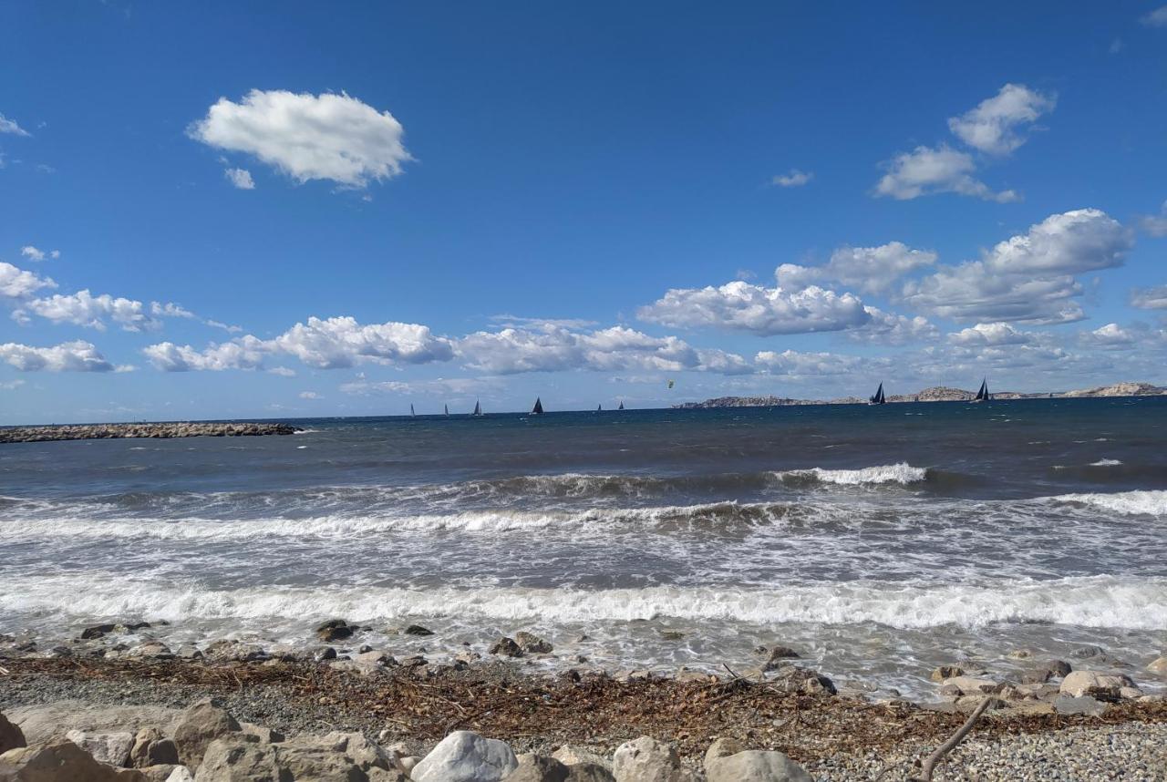 Sun Escape, Appart Renove Climatise 3 Pieces 4-6 Pers, 350M De La Plage Marsylia Zewnętrze zdjęcie