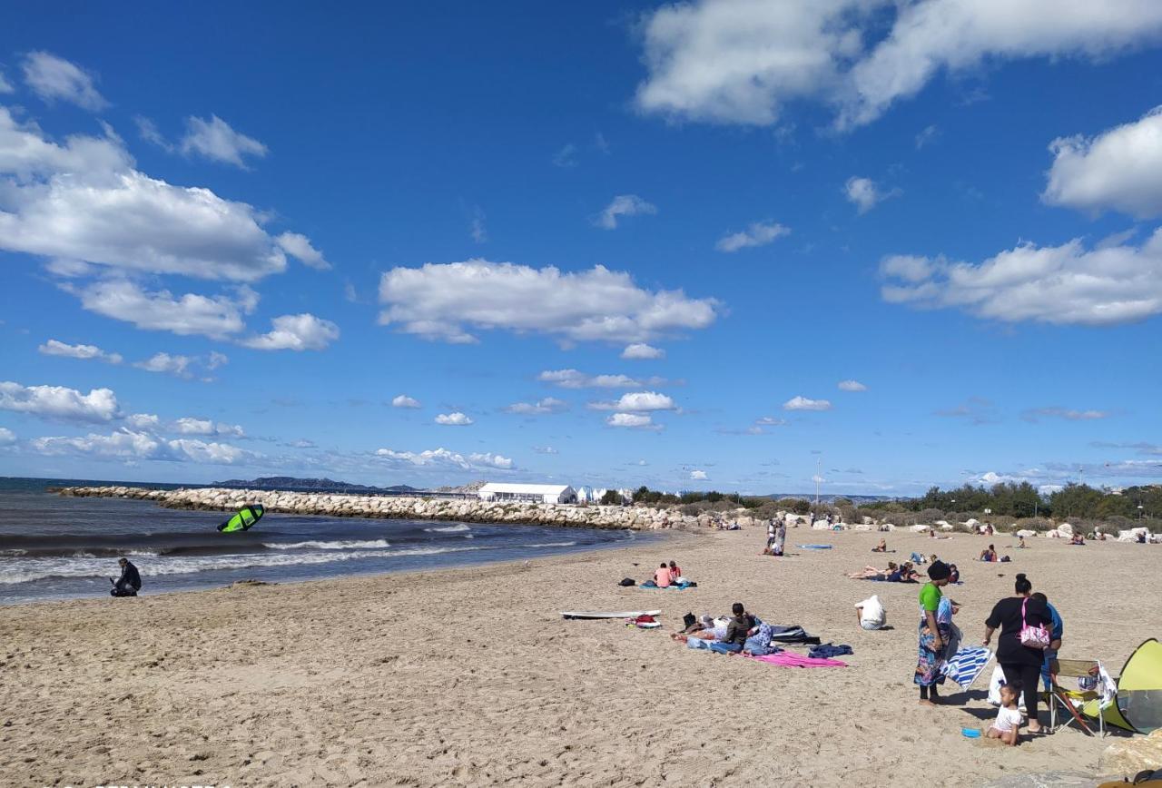 Sun Escape, Appart Renove Climatise 3 Pieces 4-6 Pers, 350M De La Plage Marsylia Zewnętrze zdjęcie
